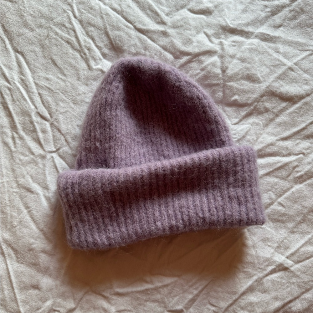 Chunky Purple Hat